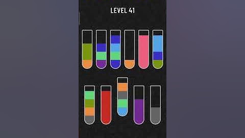 water sort puzzle level 41