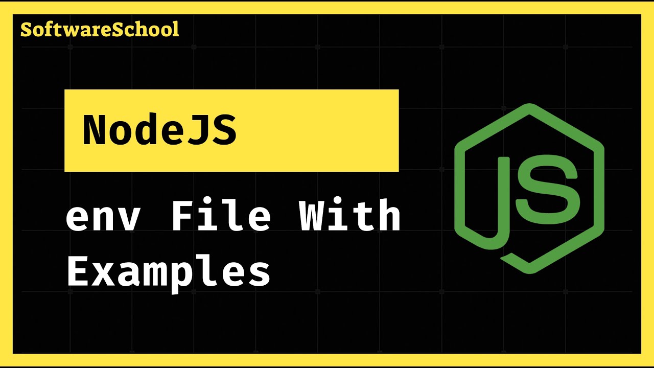 Why We Use .env File in NodeJS 🔥 Real Project Example | NodeJS Tutorial ...
