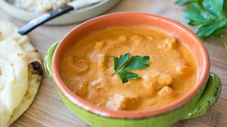 BUTTER CHICKEN RECIPE - DINNER IDEA with good leftovers