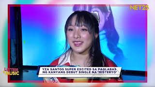 Yza Santos super excited sa paglabas ng kanyang debut single na 'Misteryo'