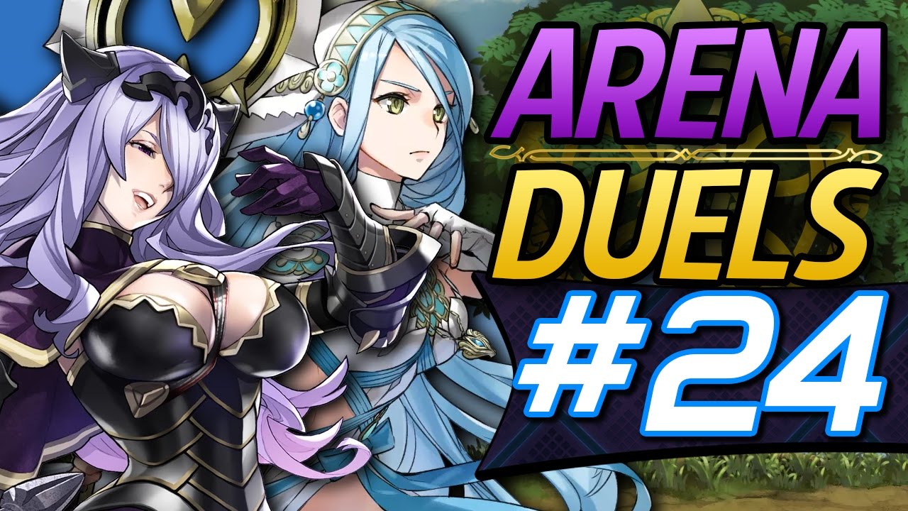 Fire Emblem Heroes: Online Arena Duels #24 - Azura,Camilla & Donnel [4868 Score Deathless run]