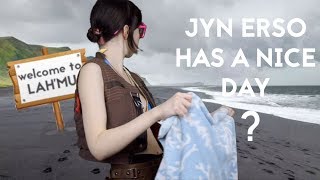 JYN ERSO HAS A NICE DAY