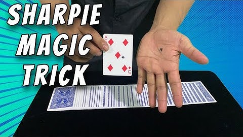 Sharpie Magic Trick Easy