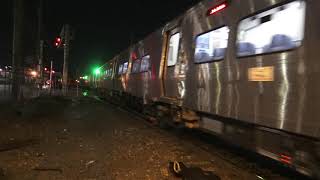 Long Island Railroad New York-Penn Station Bound M9S Bypassing Mineola Station