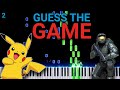 Do you know these games piano quiz  part 2