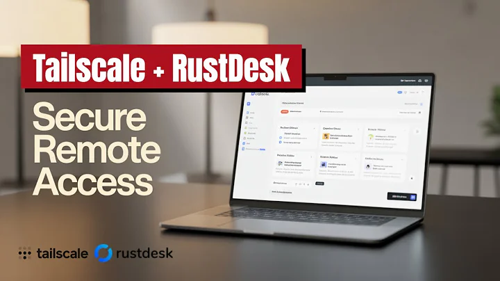 Securely Access ALL Your Desktops REMOTELY with Tailscale and RustDesk