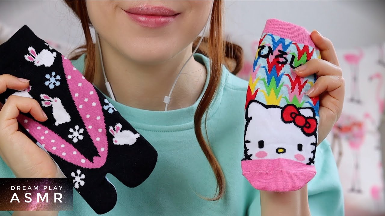 ★ASMR★ meine kawaii Socken Kollektion & soft rambling | Dream Play ASMR