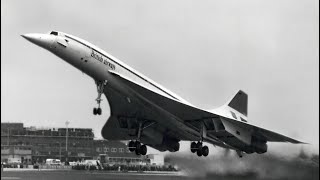 The last flight at the Concorde from New York to London Heathrow Airport