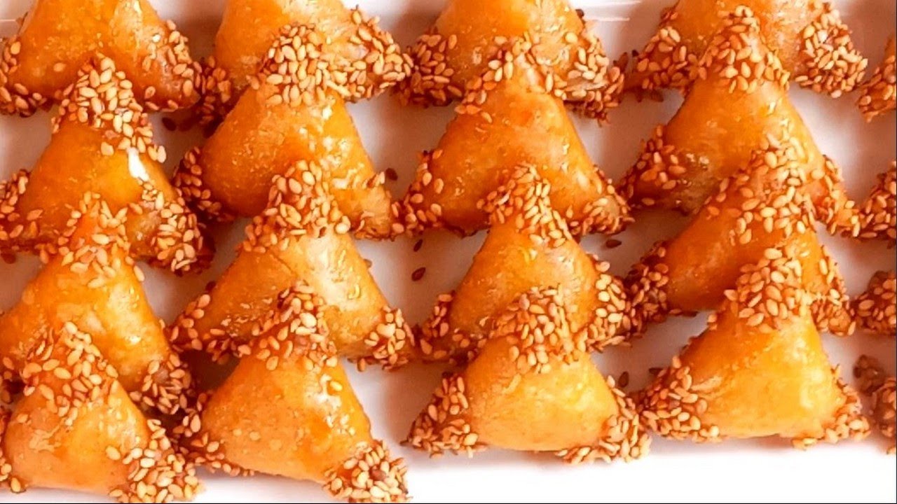 بريوات بكاوكاو_الفول السوداني_والزنجلان معلكين/مقرمشين ومذاق من أروع وألذ مايكون-حلويات/شهيوات رمضان