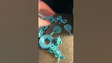 I 3D printed some keychains 🔑 #bambulab #bambulabp1s #3dprinting #roadto1k