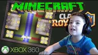 CLASH ROYALE MAP IN MINECRAFT | Xbox 360 screenshot 4