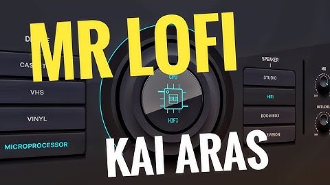 Mr Lofi by Kai Aras (iPad AUv3 Lofi FX) // Review & Walkthrough