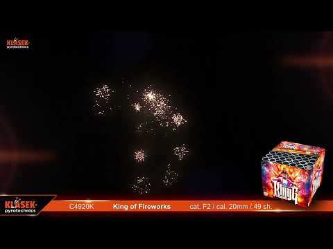 C4920K King of Fireworks | Klasek pyrotechnics