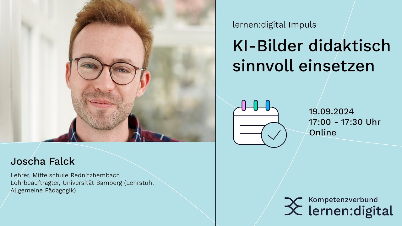 lernen:digital Impuls: KI-Bilder didaktisch sinnvoll einsetzen