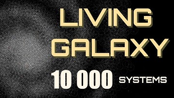 Procedural Generation and Simulation of a Living Galaxy [ANTIMATTER]