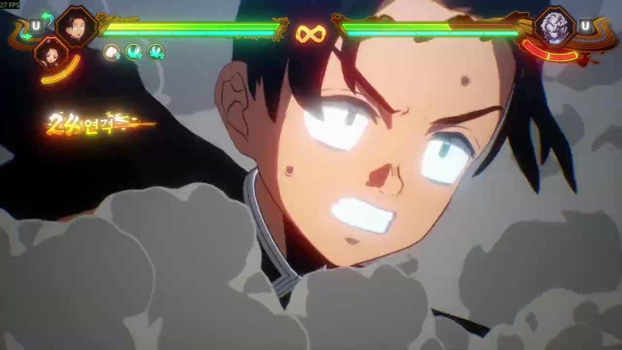 귀멸의 칼날 히노카미 혈풍담2 합체오의 쉐이더 적용