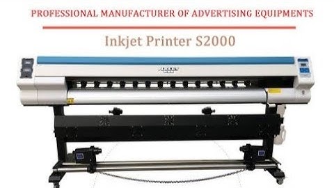 Audley S2000 Eco Solvent Printer with Single and Double Xp600 Head machine Unboxing and Installation