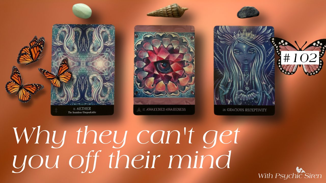Why They Can’t Get You Off Their Mind 👀💭😵‍💫😩😤 || Pick a Card Reading