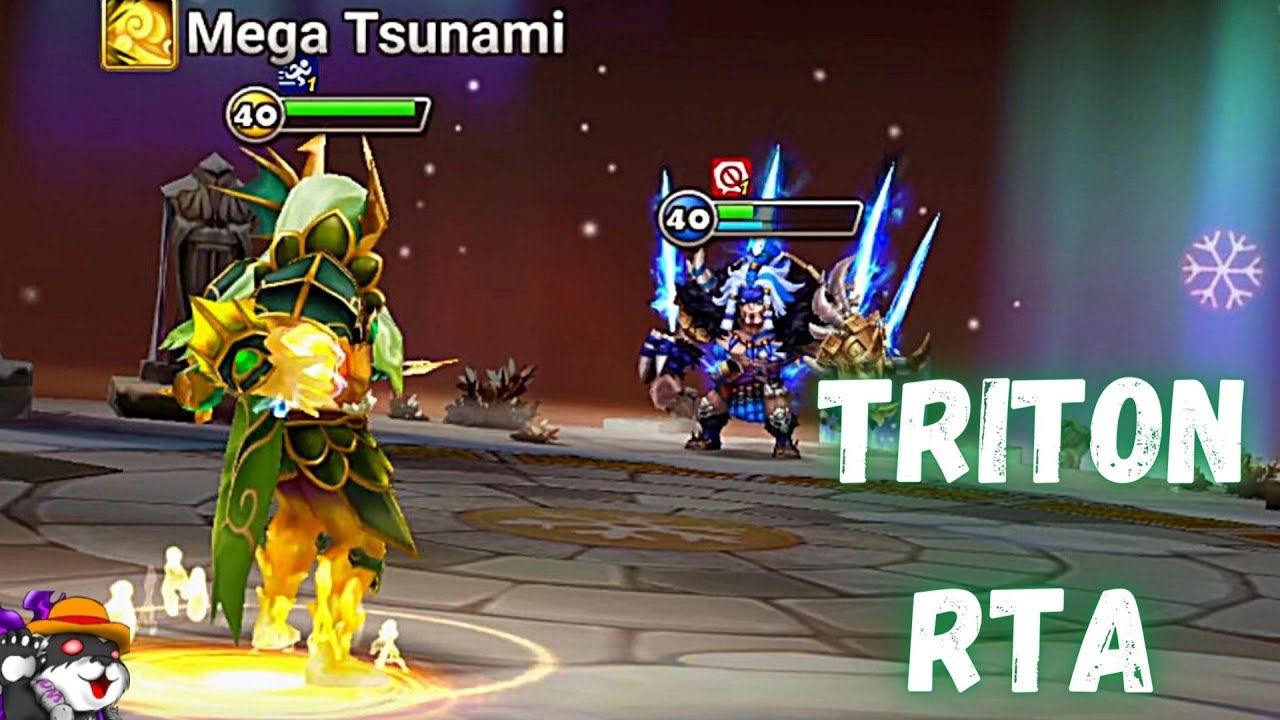 The Power Of Triton (Wind Sea Emperor) In RTA  Summoners War
