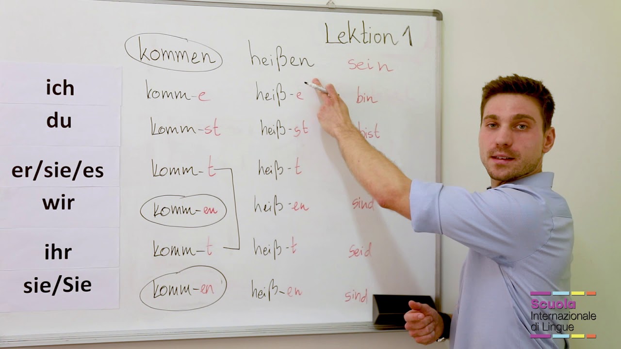 Verb kommen/تعلم اللغة الالمانية -جمل جد مهمة تستعمل يوميا مع رشيد/ Deutsch lernen