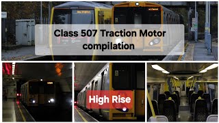 Merseyrail Class 507 Traction Motor Compilation