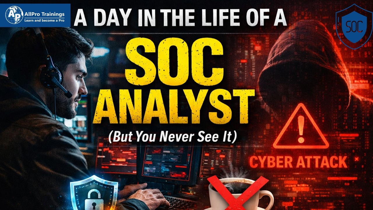A Day in the life of a SOC Analyst - YouTube