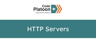 W8D2: HTTP Servers