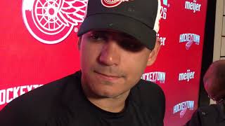 How Red Wings’ Andreas Athanasiou broke out of slump