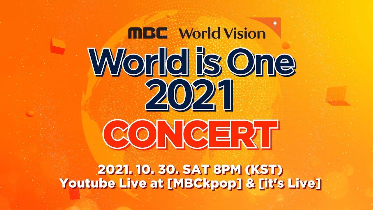 [본 공연 🔴LIVE] ⭐WORLD IS ONE 2021 CONCERT⭐10/30(SAT) 8PM(KST)!!!