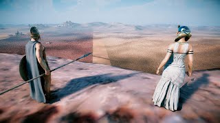 Can Spartans Help Queen Of Egypt To Get Her Castle Back From Romans? Epic Battle Simulator 2 screenshot 4