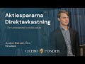 Aktiespararna direktavkastning  en utdelande krockkudde