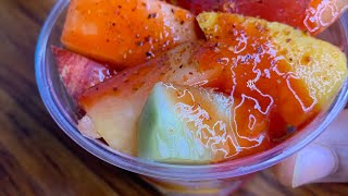 Mexican Style Fruit Cups|| Mexican Street Food