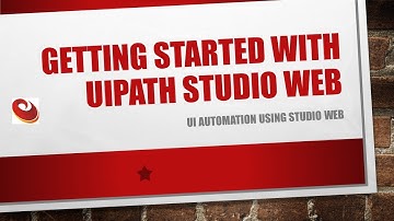 UiPath Studio Web (A Game changer) || Kick start UI Automation with Serverless Robot