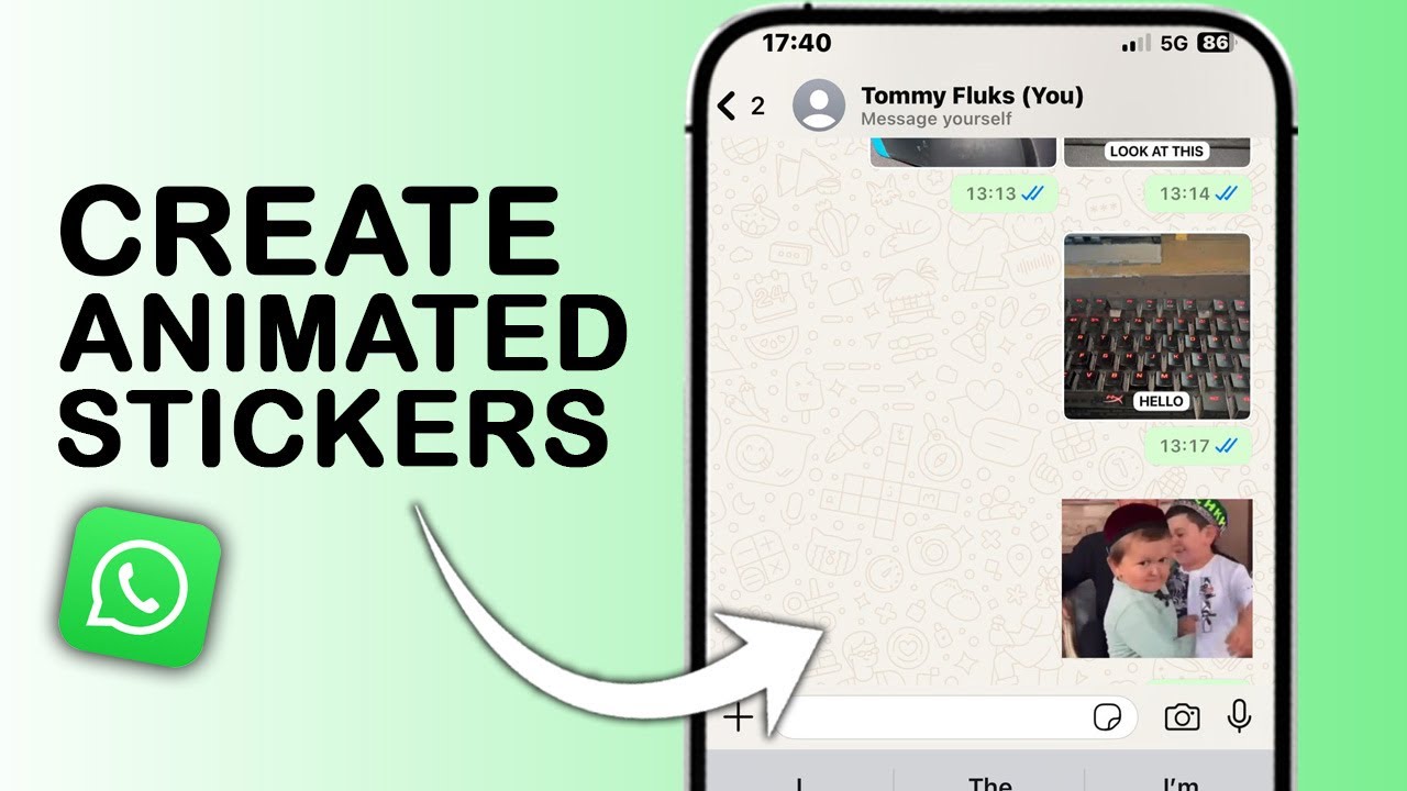 How to Create Your Own Animated Video Whatsapp Stickers - Easy Guide