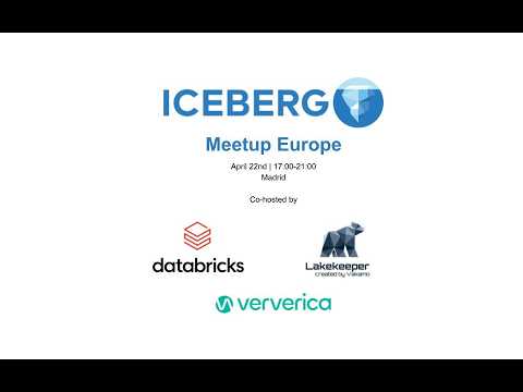 Apache Iceberg Communite Europe - Meetup Madrid