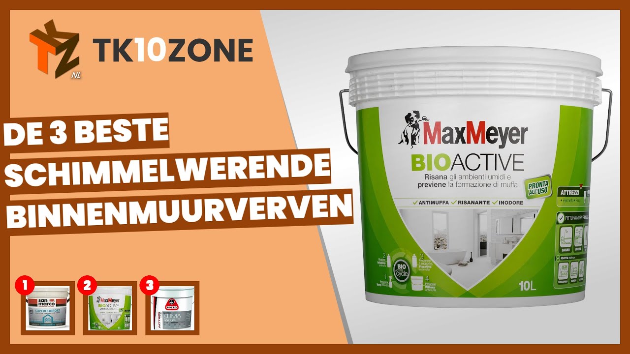 De 3 beste schimmelwerende binnenmuurverven