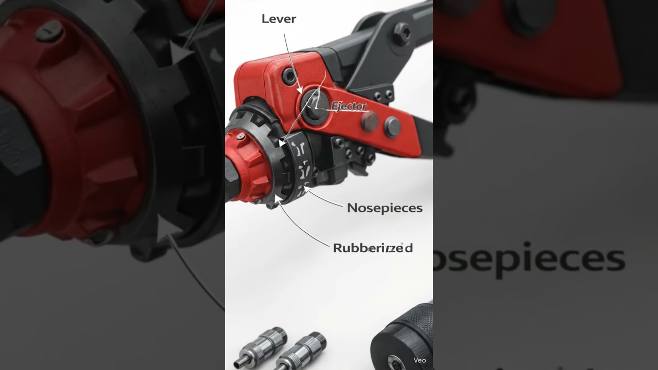 Rivet gun tool working system explained.