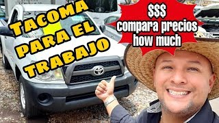 TOYOTA TACOMA  la mas buscadas !!!  camionetas en venta compara precios