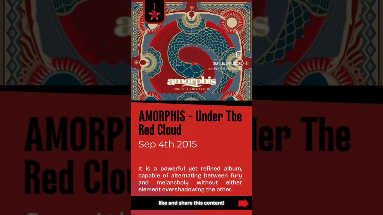AMORPHIS – Under The Red Cloud (2015) #Amorphis #Metal