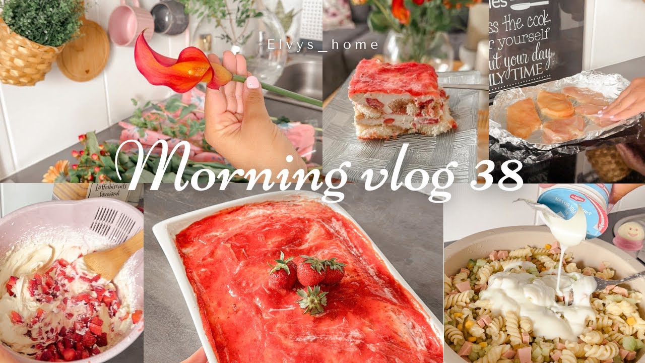 OVO MORATE PROBATI ✨Najukusniji Tiramisu sa jagodama 🍓/ Hladna salata i piletina na foliji ✨