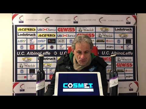 Albinoleffe-Us Grosseto 0 a 0, le interviste: mister Zaffaroni