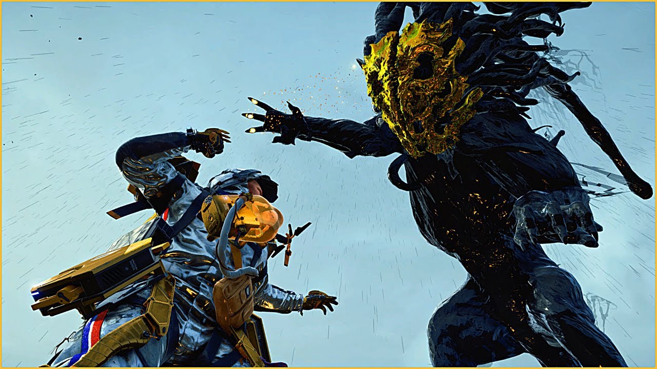 Death Stranding Director's Cut | Epic Lion BT Boss Battle | Protecting Mama's Place