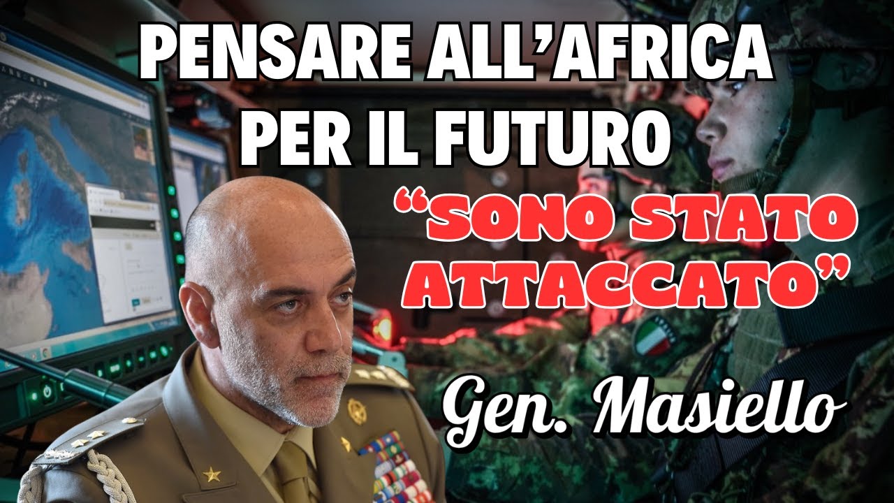 Gen. Masiello sotto attacco per aver ricordato il dovere dell’Esercito di prepararsi alla guerra