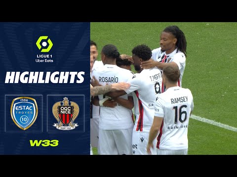 Troyes Nice Goals And Highlights