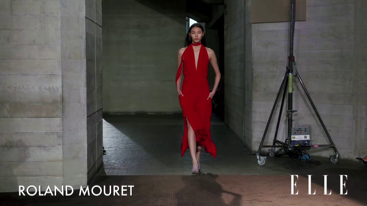 ローラン ムレ」（ROLAND MOURET）｜2019-20秋冬コレクション - YouTube
