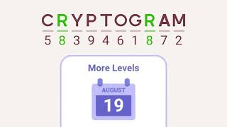 Cryptogram Daily Challenge August 19 2024 - 'Welcome to Rio' Answers