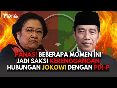 SEJARAH NAIK TURUN HUBUNGAN JOKOWI - MEGAWATI - PDIP!