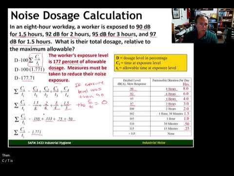 U6V4 Worker Noise Exposure Calculations SAFM 3423 - YouTube