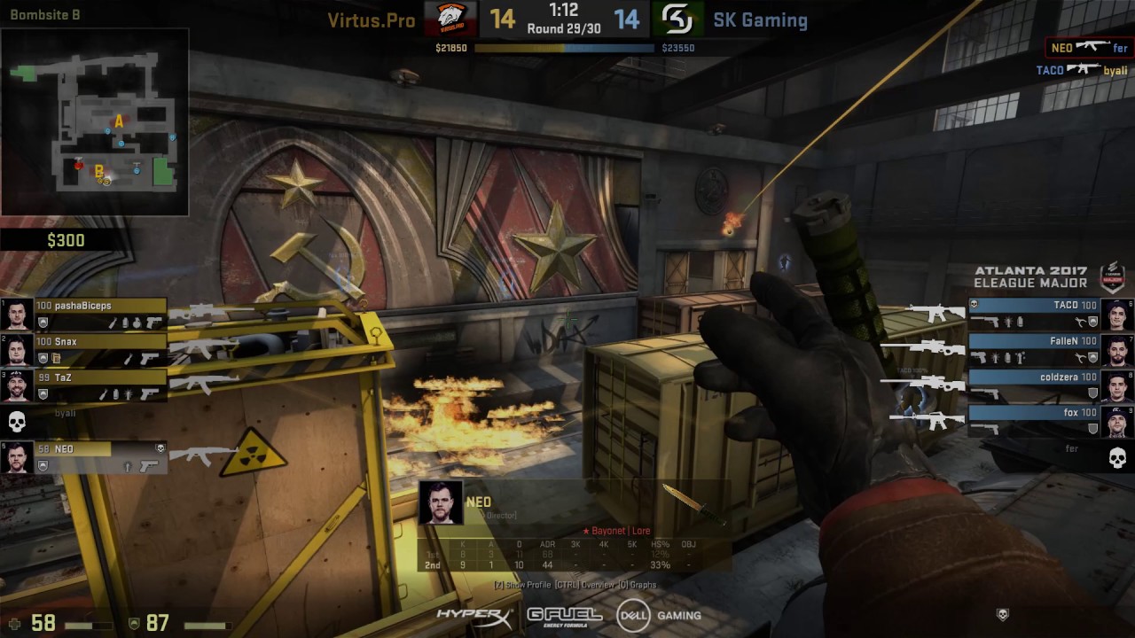 CS GO NEO HIGHLIGHT Atlanta 2017 SEMIFINAL MAP 1 TRAIN HD SK Gaming VS ...