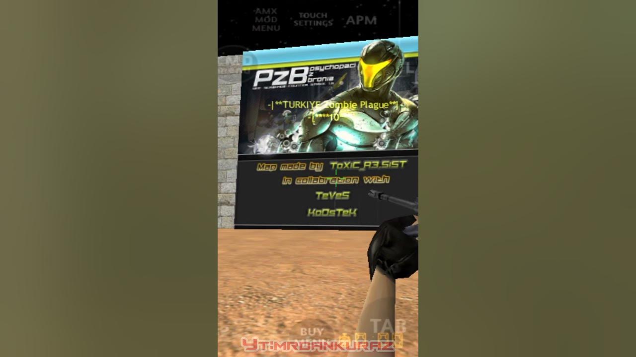 Cs 1 6 android turkiye zombi serveri map zm 3rooms youtube